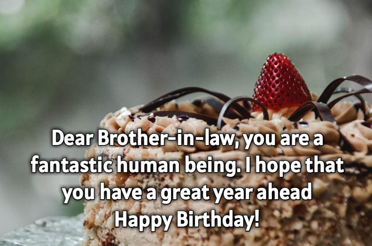 Birthday Wishes for Brother in Law