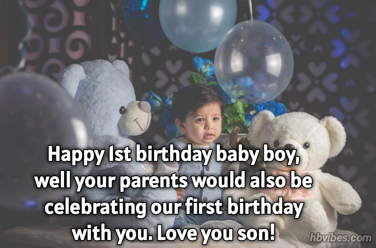 Birthday Wishes for Baby Boy Messages & Quotes » HBVibes