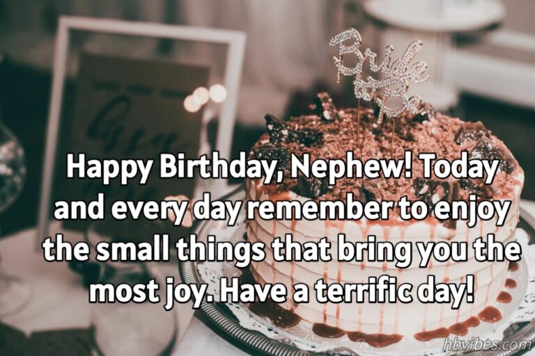 Birthday Wishes for Nephew Quotes & Messages
