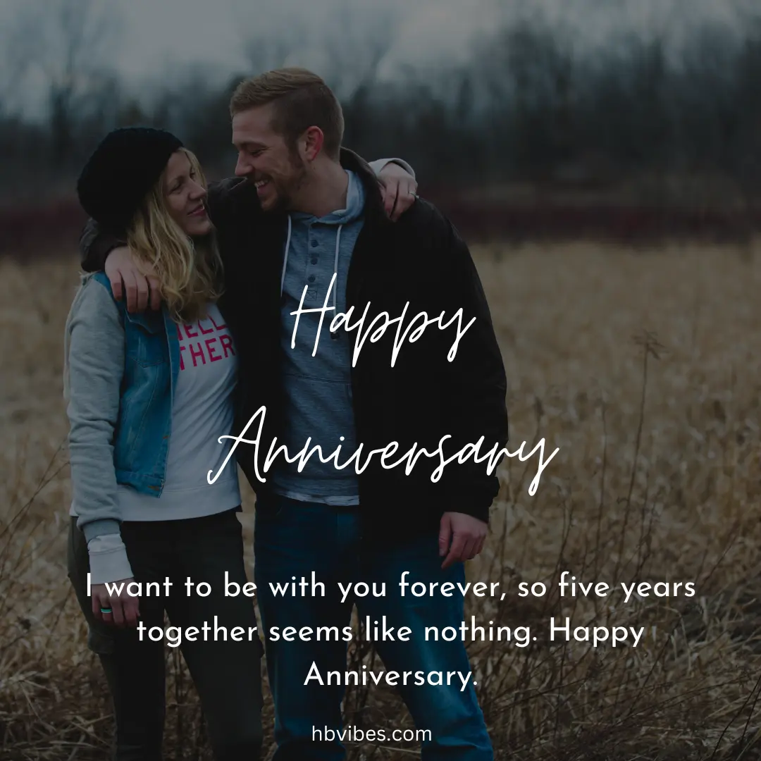 80+ Sweet 5th Anniversary Wishes For Husband ️