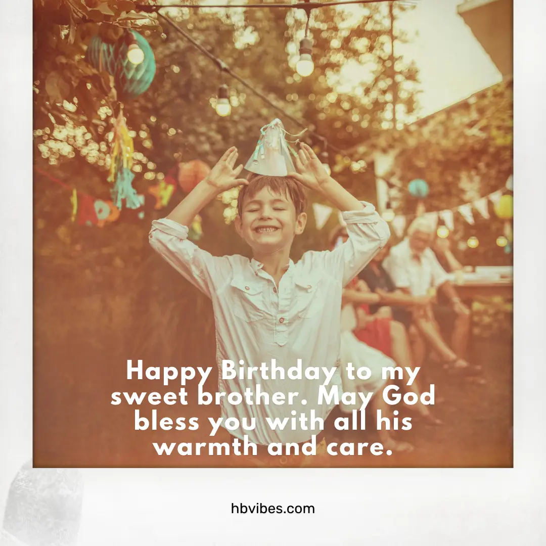 Simple Birthday Wishes for Brother