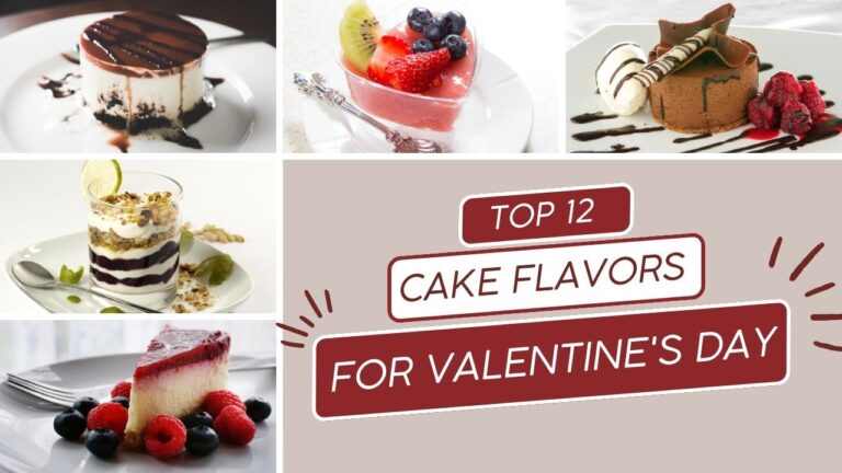 Cake Flavors Beyond Chocolates for Valentine's Day
