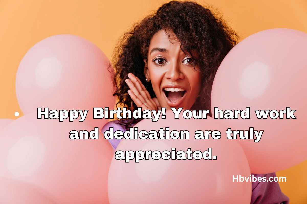 Professional Simple Birthday Messages